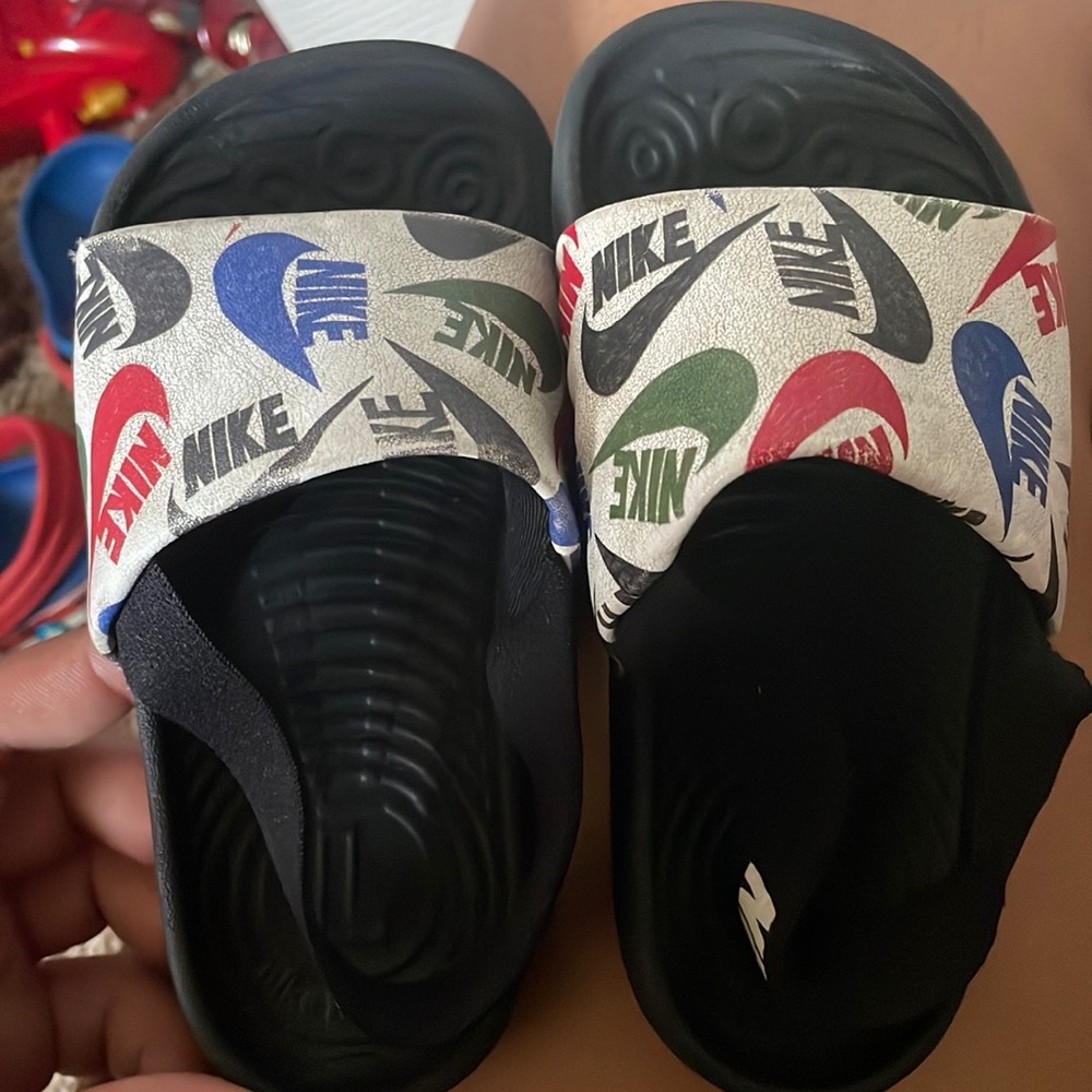 Good condition just dirty! Son cannot fit anymore.
